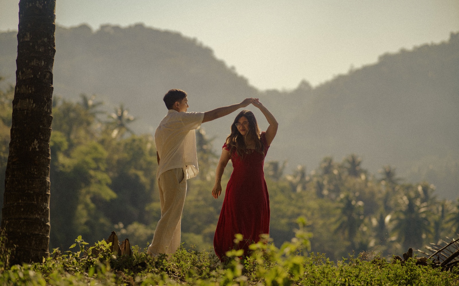 Alex and Jerome dancing together